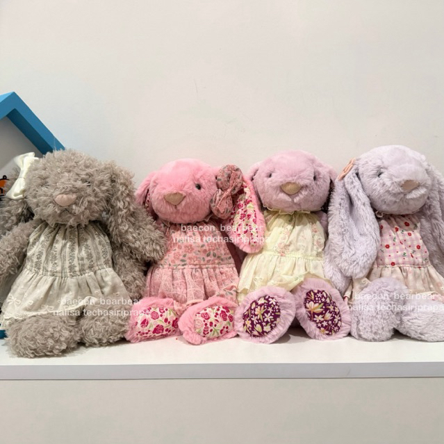 ชุดตุ๊กตากระต่าย jellycat พร้อมส่ง✨ *ขายเฉพาะชุด ไม่รวมตุ๊กตา*