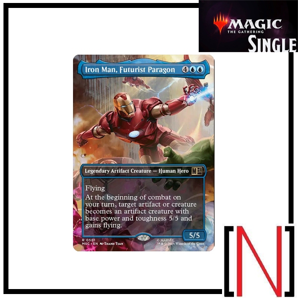 [MTG][Single][MSC] Iron Man, Futurist Paragon ระดับ Rare [ภาษาอังกฤษ]
