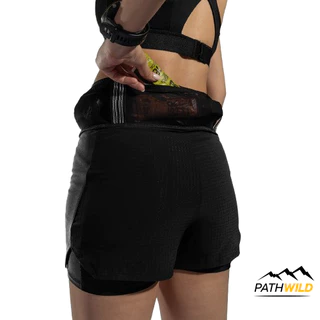 Training Lab TL PEAK WOMEN'S TRAIL SHORTS (26220) กางเกงวิ่งเทรลสำหรับผู้หญิง รุ่น TL PEAK เก็บของเยอะ ด้านหลังใส่ไม้โพล