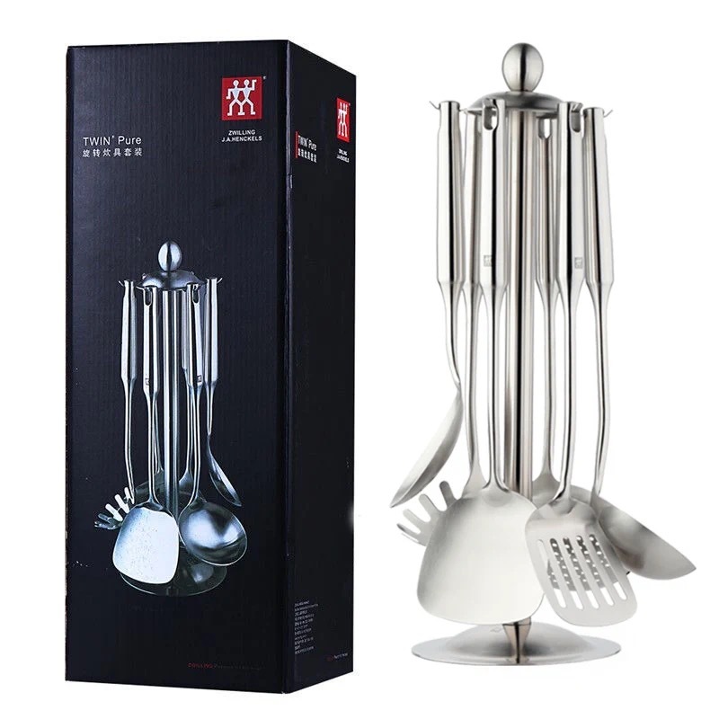 Germany Zwilling 304 stainless steel spatula set kitchen household cookware leaky spoon stir-fry coo