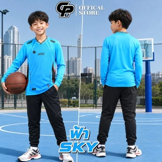 CAPPUCCINO เสื้อกีฬาแขนยาว รุ่น โคตรถูก8 ไซส์เด็ก