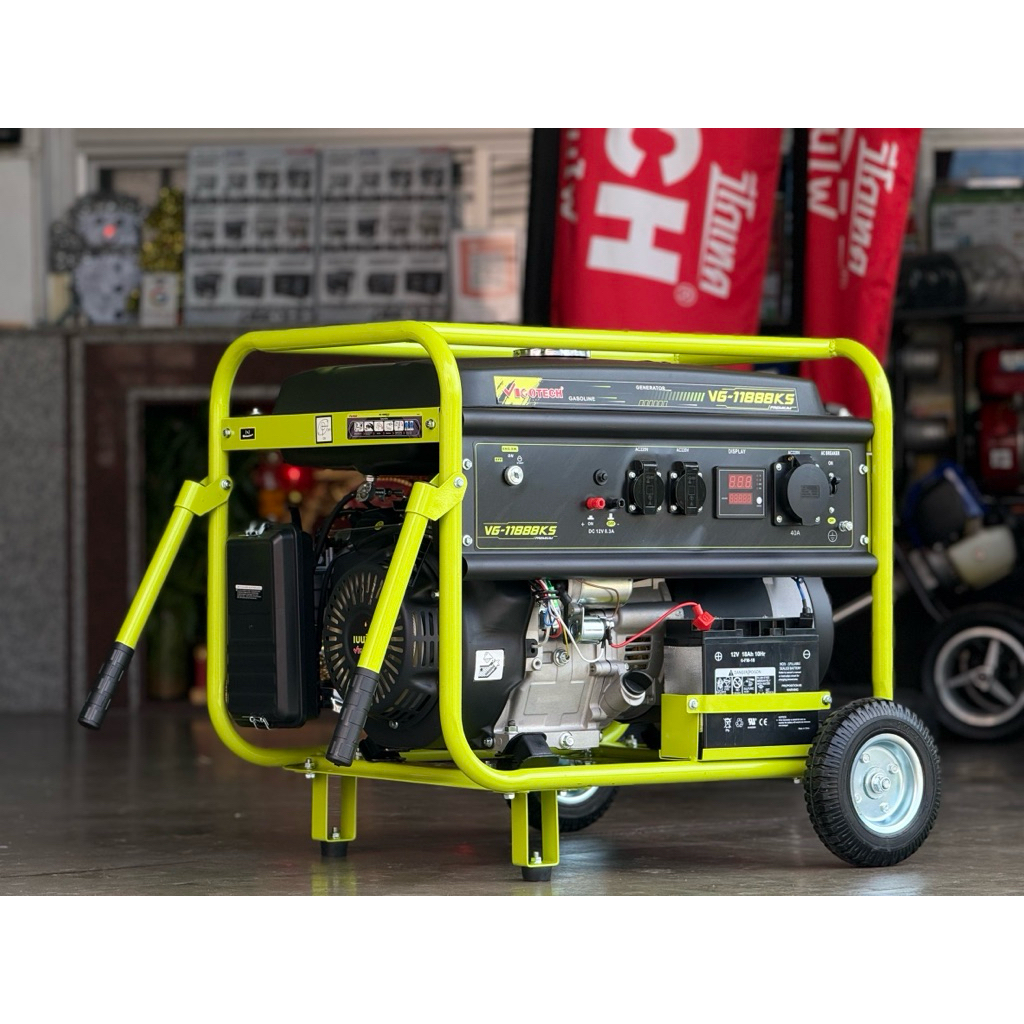 เครื่องปั่นไฟเบนซิน 10 KW VIGOTECH / VIGO-11888KS