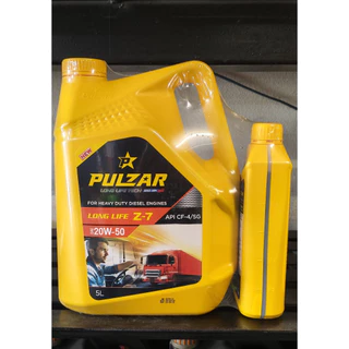 เพาว์ซ่าลองไลฟ์Z-7 เบอร์20W-50 ขนาด5+1 ลิตร (*สั่ง2ชุดฟรีเสื้อยืด1ตัว)*