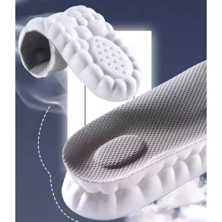 1 คู่ Insoles เบาะนุ่มคุณภาพสูง,พื้นรองเท้านุ่มๆใส่สบายไร้กลิ่นสำหรับรองเท้าทุกประเภท