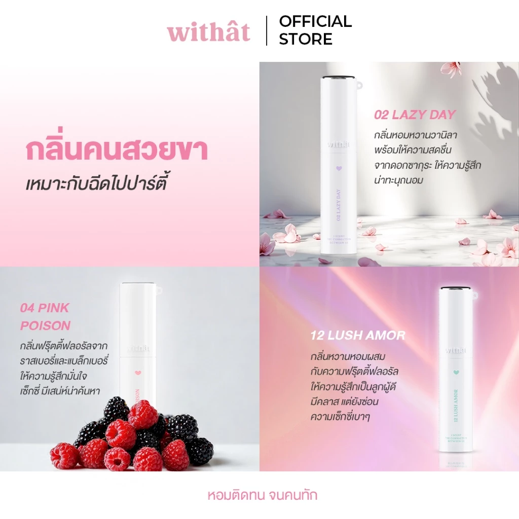 Withat Perfume Scent inversion : น้ำหอมวิทแทท หอมติดทนจนคนทัก thumbnail 5