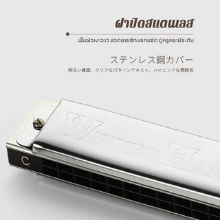 ฮาร์โมนิก้า Suzuki Winner 24 ช่อง คีย์ C เทมโปลโล เสียงเพราะ