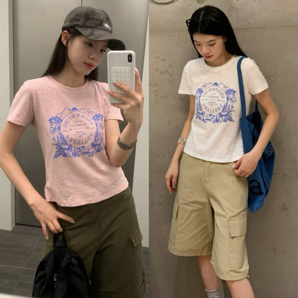 📍 พร้อมส่ง 📍10123 WGWE NEW 🇰🇷  เสื้อแฟชั่น เนื้อผ้าเกรดดี เนื้อดี คุณภาพ WGWE  TAG : #WGWE 🇰🇷