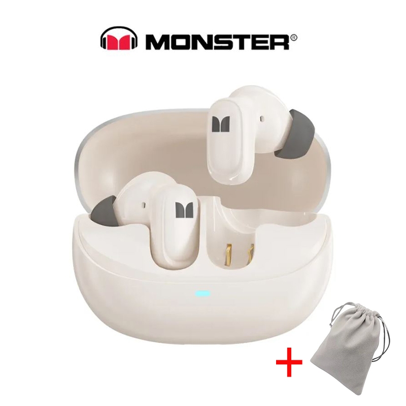 Monster XKT28 BT 5.4 หูฟังบลูทูธ หูฟังไร้สาย หูฟังคุยสาย ฟังเพลงเบสแน่น