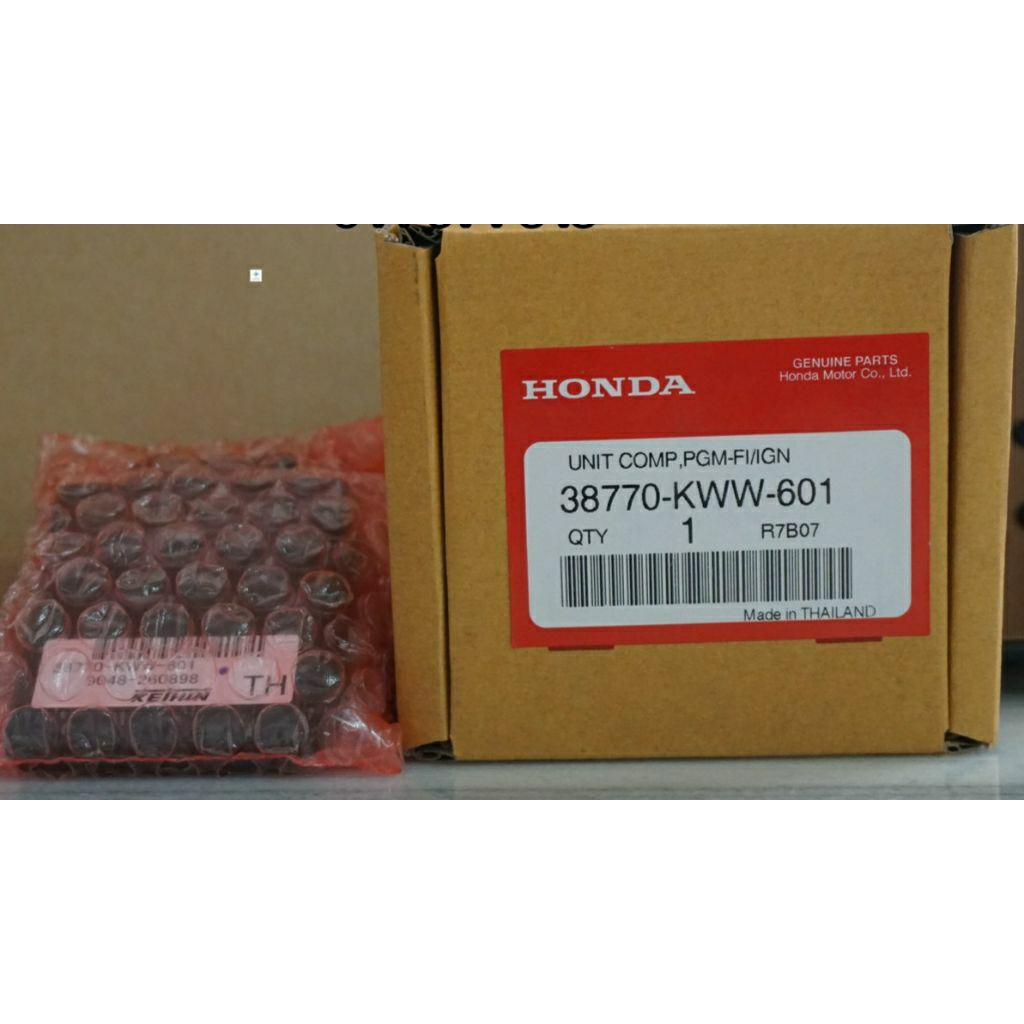 38770-KWW-601ชุดควบคุมการใช้เชื้อเพลิง/จุดระเบิดรุ่น WAVE 110i ปี 2009