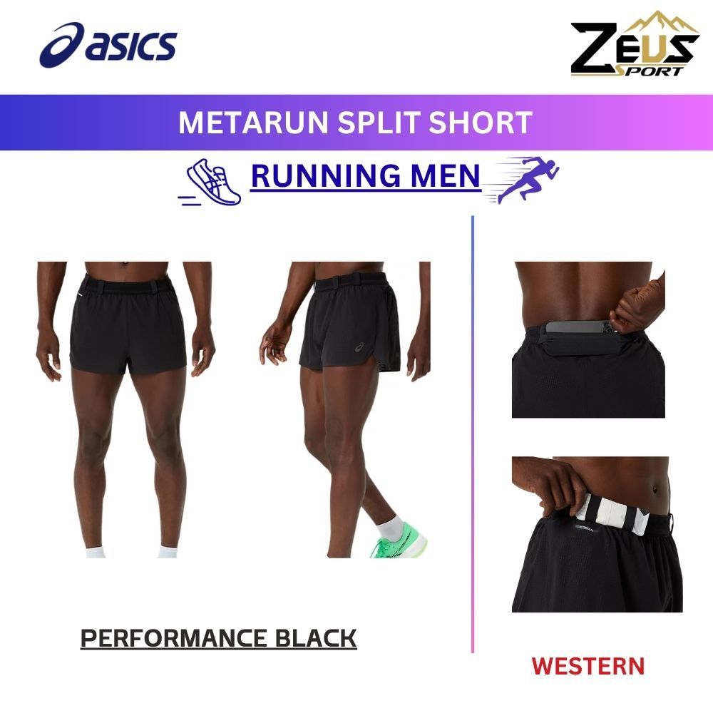 ASICS กางเกงกีฬาผู้ชาย [Running Performance]