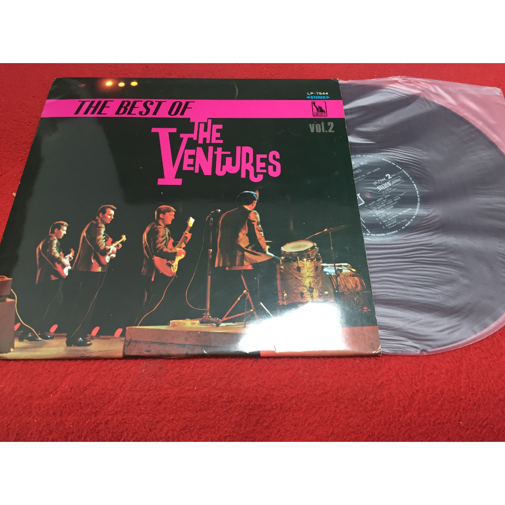 The Best of The Ventures Vol. 2 -  The Ventures ขนาด 12 นิ้ว LP ร้าน PinHaiMusic B-2
