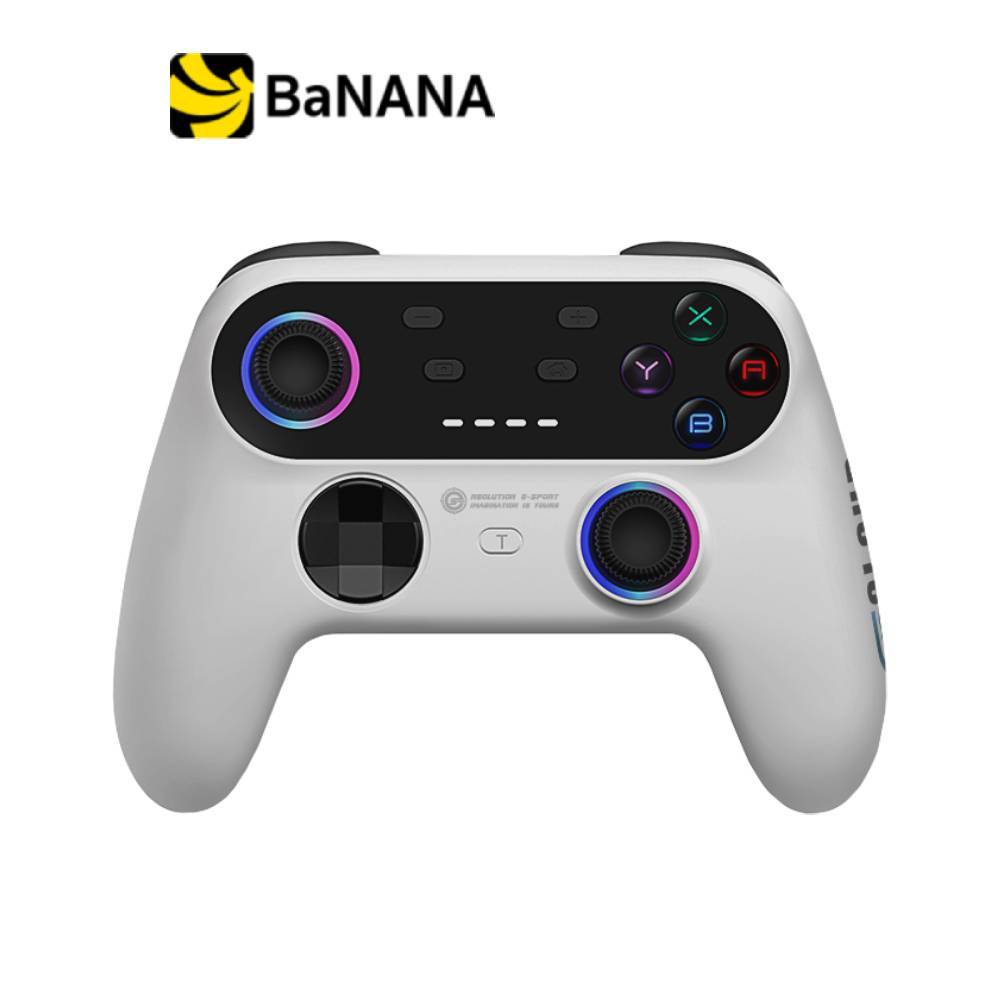 จอยคอนโทรลเลอร์ Neolution E-Sport Gaming Controller Joy Cloudcontrol Tri-mode White by Banana IT