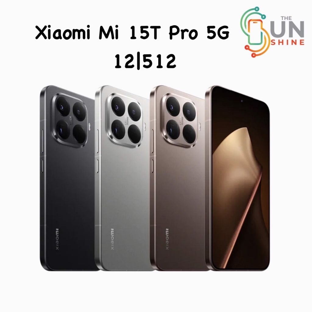 Xiaomi Mi 15T Pro 5G 12/512GB สมาร์ทโฟน หน้าจอ 6.83 นิ้ว เครื่องศูนย์ไทย✅️(Demo)ประกันตามล็อตผลิต