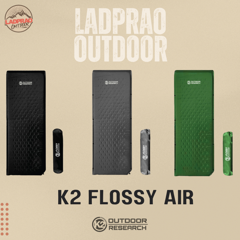 K2 FLOSSY แผ่นรองนอนแบบพองลมอัตโนมัติ