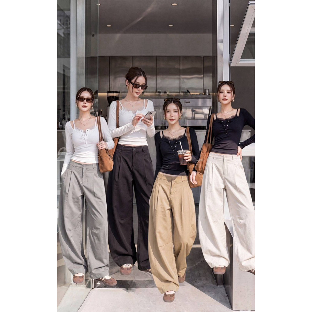 New Baby ballon pants  หลุดงานออเดอร์ต่างชาตื บอกเลยกางเกงfreesizeรุ่นนี้ต้องจัดเลยคร่าาาา