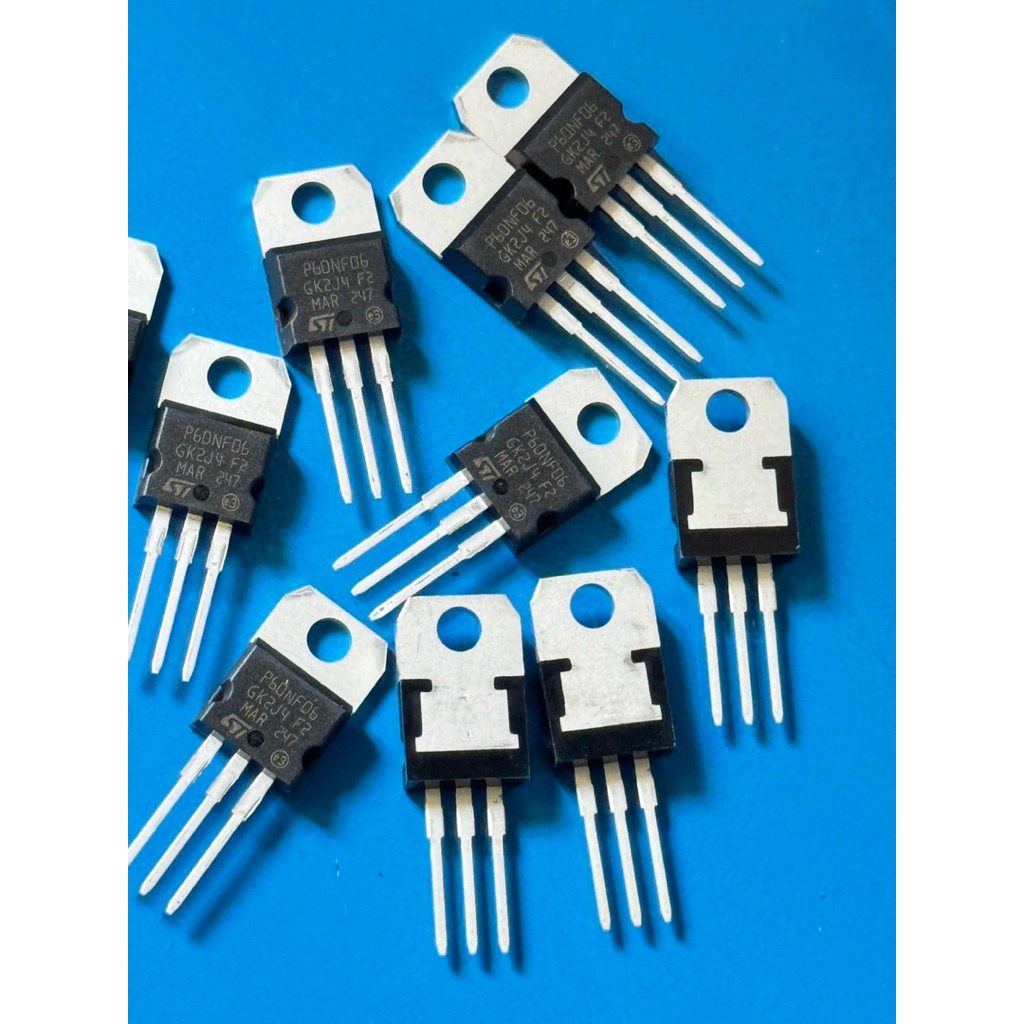 STP60NF06 N-channel 60V - 0.014Ω - 60A TO-220 MOSFET 60V60A รุ่น P60NF06 60NF06