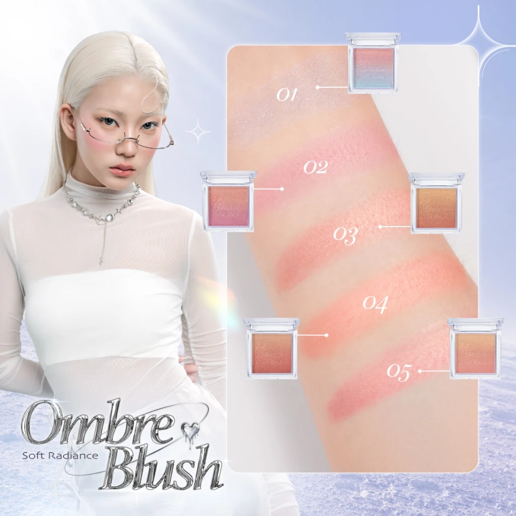 ใหม่! Cute Press Soft Radiance Ombre Blush - New Design 7.5g thumbnail 5