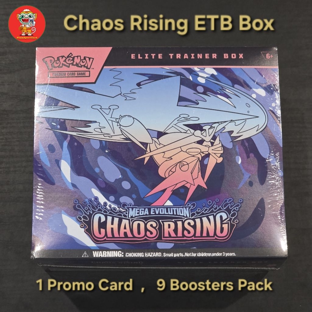 กล่อง Pokemon​ Chaos Rising​ Elite​ Trainer​ Box