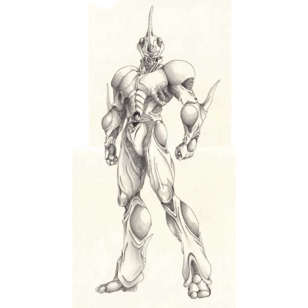 เกราะชีวะ กายเวอร์ Guyver 0 1/10 สเกล ตัวเล็ก ไวนิล โมเดล ฟิกเกอร์ vinyl model figure