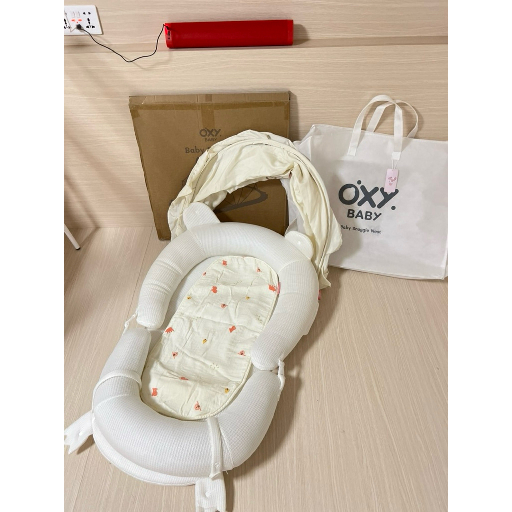OXY baby ที่นอนรังนกหายใจผ่านได้ มือ 2 สภาพใหม่