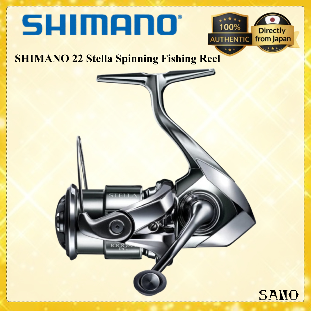SHIMANO 22 Stella Spinning Fishing Reel Premium Saltwater Freshwater Shore Offshore