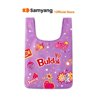(GWP) สินค้าสมนาคุณงดจัดจำหน่าย 1ชิ้น/ออเดอร์ กระเป๋าพับได้ซัมยังบูลดักสไวซี่ Swicy Bag 1pcs.