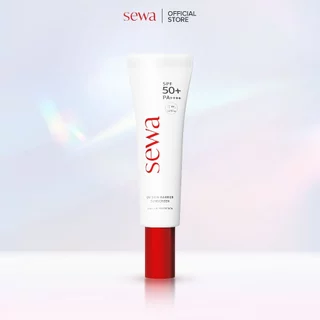 [ครีมกันแดด] SEWA UV Skin Barrier Sunscreen SPF50+PA++++ บำรุงผิวหน้า บางเบา คุมมัน กันสิว ผิวแพ้ง่าย 15 ML