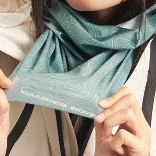 CAMPER BOYS : TOPO BUFF ผ้าบัฟใส่แล้วเย็น ผ้าบัฟเดินป่ากันแดดกัน UV UPF50 กันแดดได้จริง ยืดหยุ่นสูง