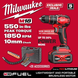 【รับประกัน 5 ปี】COD FUEL สว่านไร้สาย 128V 3 ระบบ สว่านกระแทก ปรับสปีดได้ เครื่องสว่านไฟฟ้า แรงสูง พร้อม ดอกสว่าน แบตเตอ