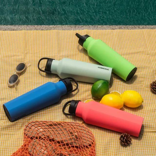 Corkcicle กระบอกน้ำ 20 oz (590 ml) Sport Canteen | Paradise Punch ชมพู | Keeps Cold เก็บเย็น 25hrs | ขวดน้ําพกพา Tumbler
