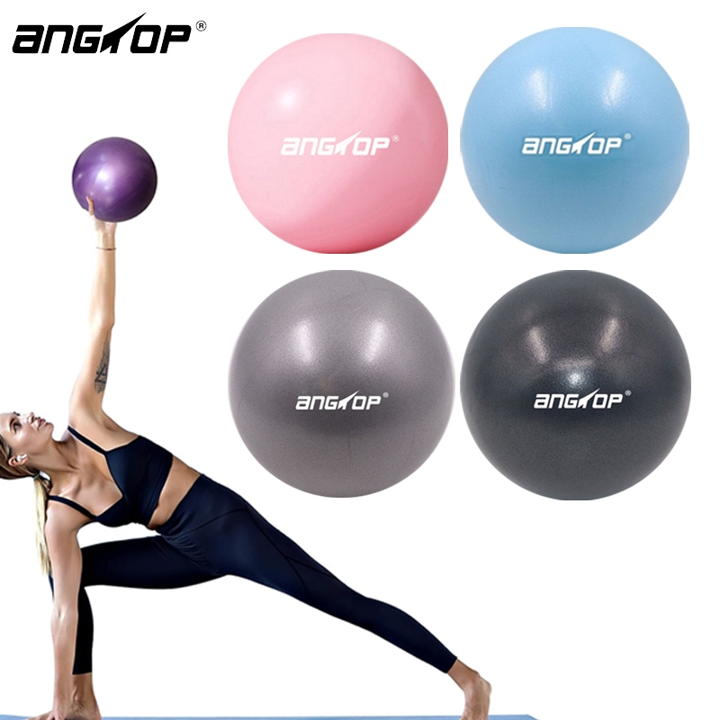 Angtop Mini Yoga Ball วัสดุหยาบ 25cm วัสดุหนา กันการระเบิด พร้อมที่สูบลม pilates ball