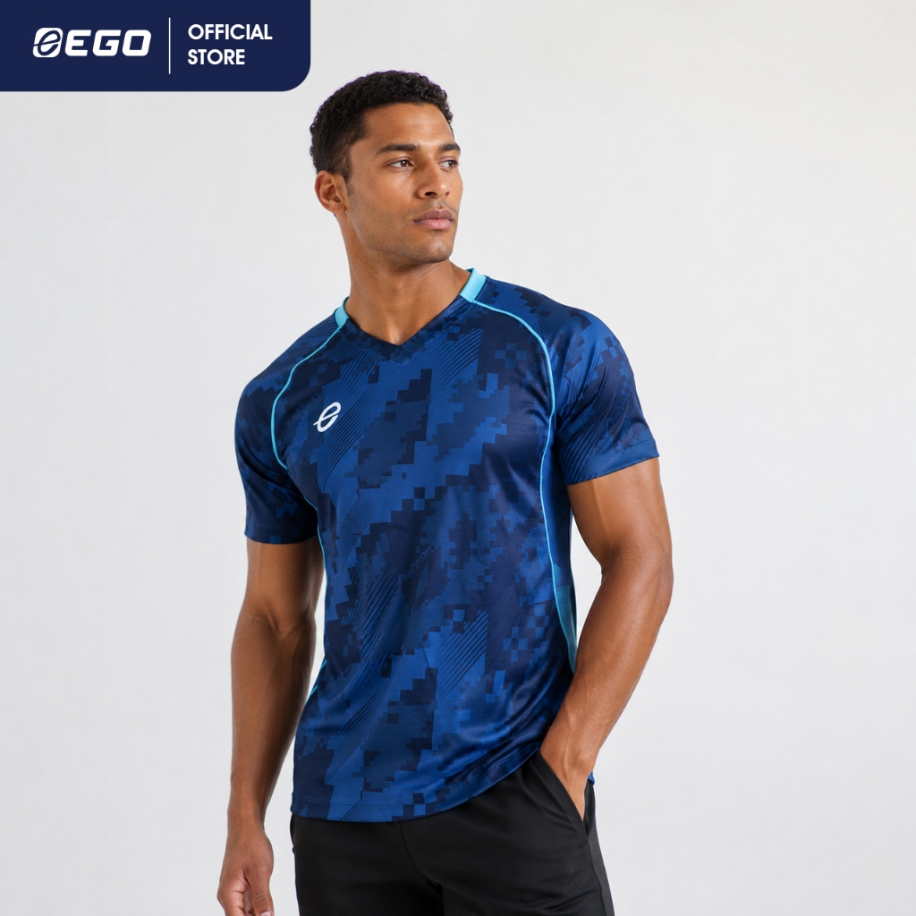 EG5165 เสื้อฟุตบอลคอวีพิมพ์ลาย ZOOTOPIA LEOXEL (EGO SPORT)