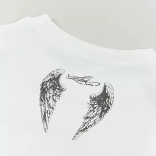 URTHE - เสื้อยืด สกรีนลาย รุ่น HEAVEN LOST BABY TEE - Col. JUIS LILITH