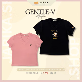 Jarika.shop - Gentle V ( คอวี ) ( งานป้าย.. Jarika )
