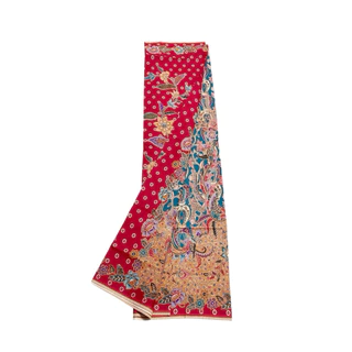 ผ้าถุงปาเต๊ะ BATIK TIKA SERANGKAI เนื้อผ้าcotton เย็บแล้ว