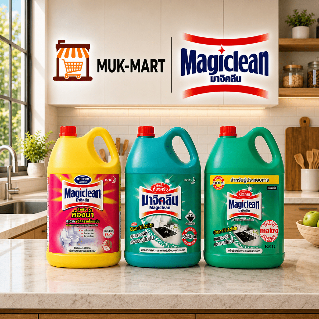 Magiclean น้ำยาทำความสะอาด 3500-5000ML Bathroom | Kitchen