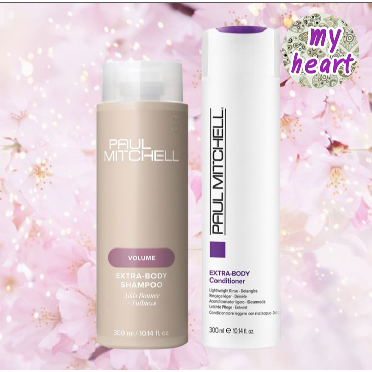 Paul Mitchell Extra Body Shampoo/Conditioner 300 ml แชมพู และครีมนวดผม เพิ่มวอลลุ่ม