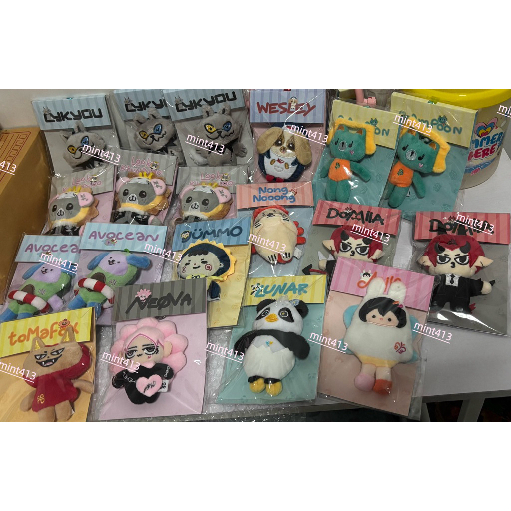 ✅พร้อมส่ง🚚กุ๊กตาจิ๋วGMMTV Ting Friends Doll Keychain