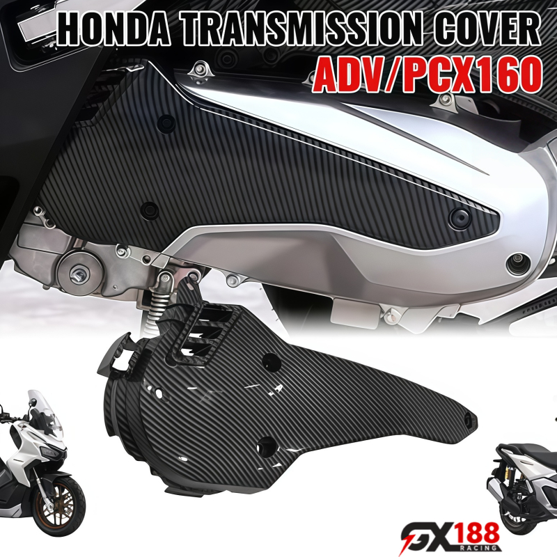ฝาครอบสายพาน ADV160/PCX160ปี2021-2024 อะไหล่แต่งรถมอเตอร์ไซค์ 1ชิ้น