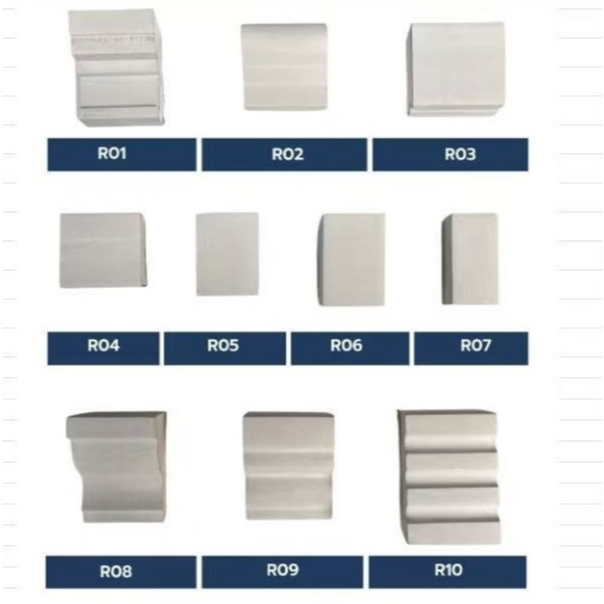 คิ้วบัวโฟมเบาEPS FOAM บัวปูนสำเร็จ สกิมผิว ติดตั้งภายนอกและภายในผลิตจากEPSโฟมเคลือบซีเมนต์น้ำหนักเบา