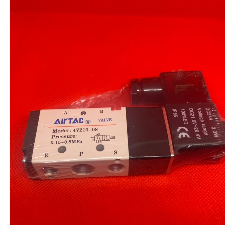 โซลินอยด์ วาล์ว Airtac รุ่น 4V21008/4V31010/4V31008  AC220V /DC24V