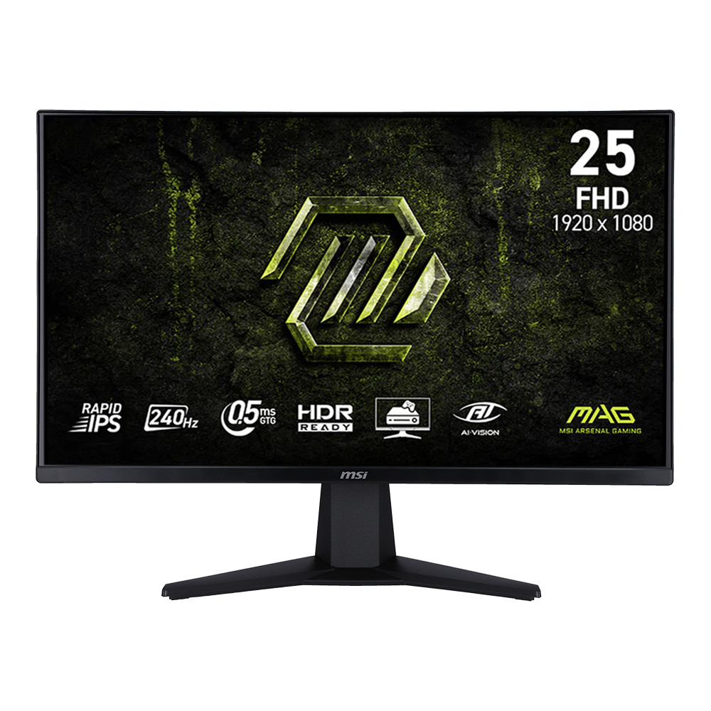 MSI MAG 255F X24 24.5" FHD 250Hz Rapid IPS Gaming Monitor