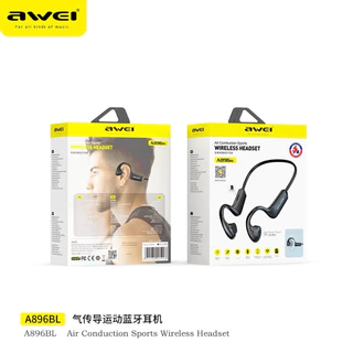 AWEI.A896 หูฟัง​บลูทูธ​ไร้สาย5.3​ เสียบTF​ Cardได้​ใช้งานต่อเนื่อง7​ชั่วโมง​ หูแบบ​ใหม่