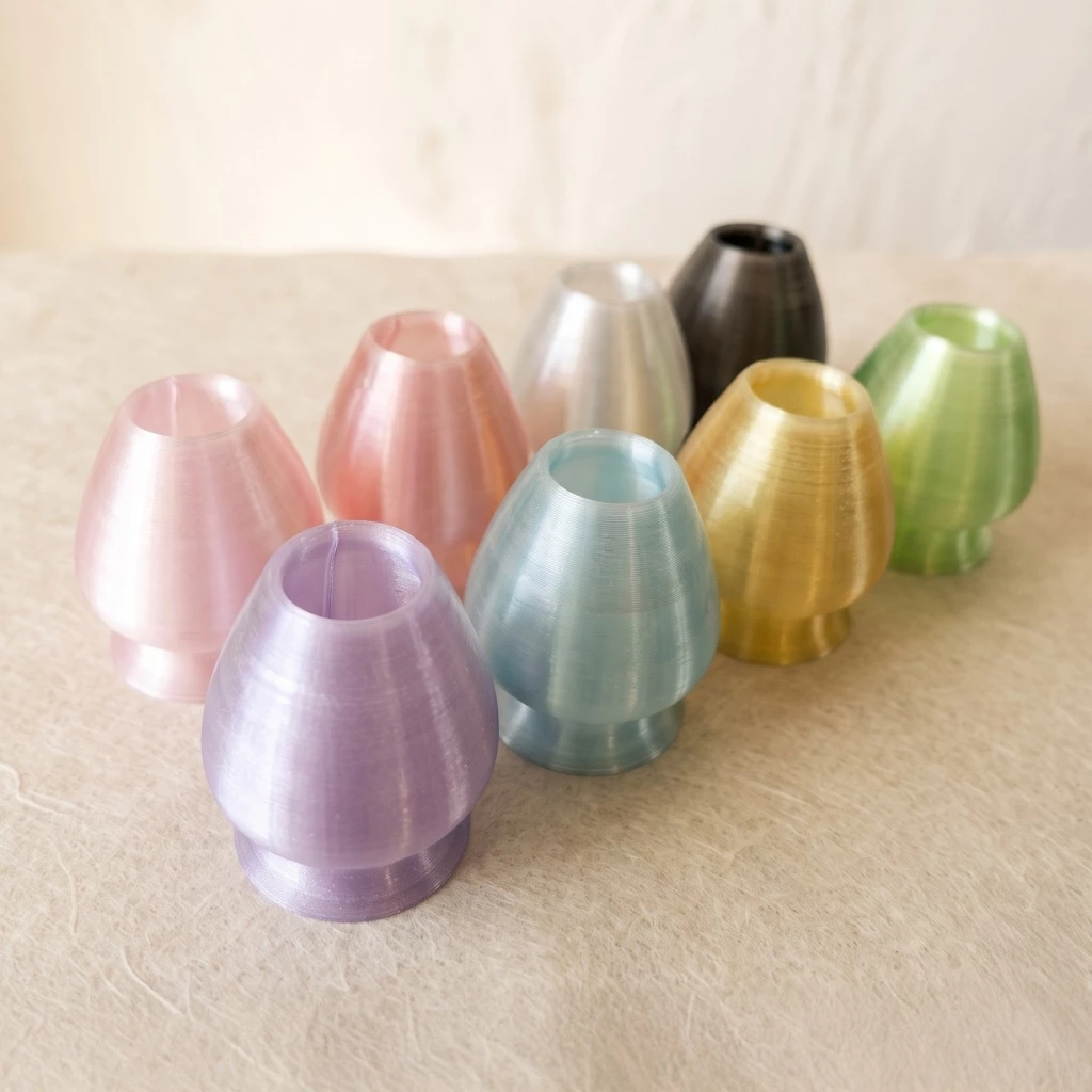 ที่วางแปรงชงชา ที่ตั้งแปรงมัทฉะ Chasen Stand ฉะเซ็น 8 สีพาสเทล แปรงคงทรงไม่บาน ที่วางฉะเซ็น อุปกรณ์ชงมัทฉะ matcha