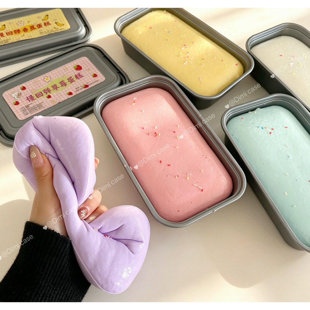 สกุชชี่ พร้อมส่ง ของเล่นสำหรับเด็ก เค้ก สกุชชี่ กลิ่นหอม งานดี squishy นุ่มสโลว์ บีบเล่น