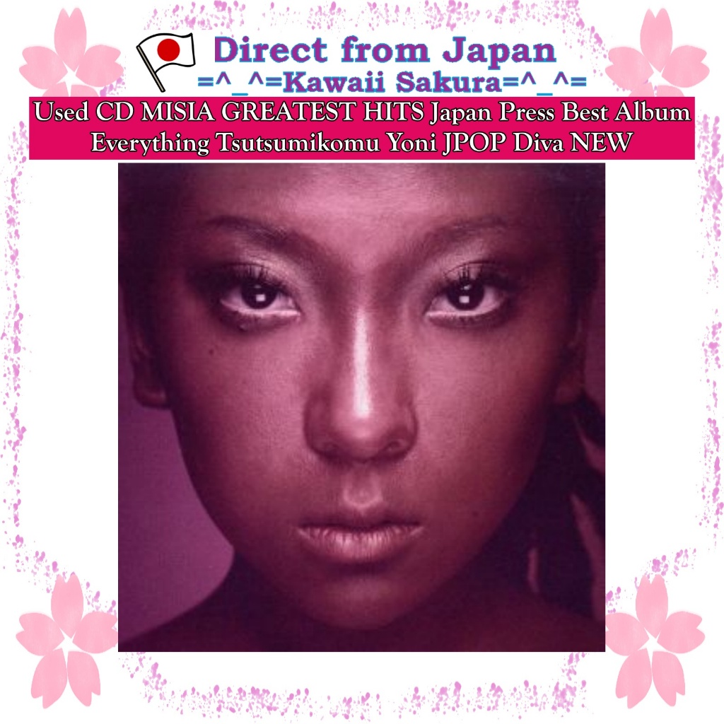 Used CD MISIA GREATEST HITS Japan Press Best Album Everything Tsutsumikomu Yoni JPOP Diva NEW
