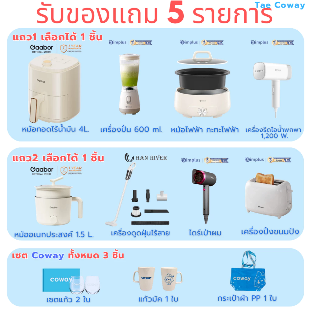 เครื่องกรองน้ำ Coway รุ่น CORE thumbnail 3