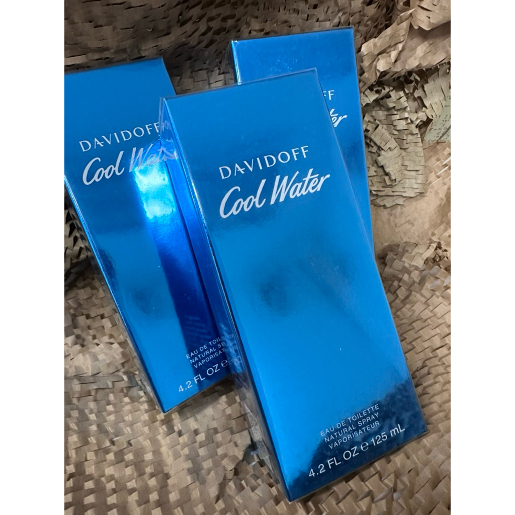 #ของแท้กล่องซีล Davidoff Cool Water For Men EDT 125ml.