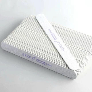 ตะไบบาง HONGNUO pack 50pcs. Thin File ทรงแคปซูล 180/240 grit พร้อมส่ง