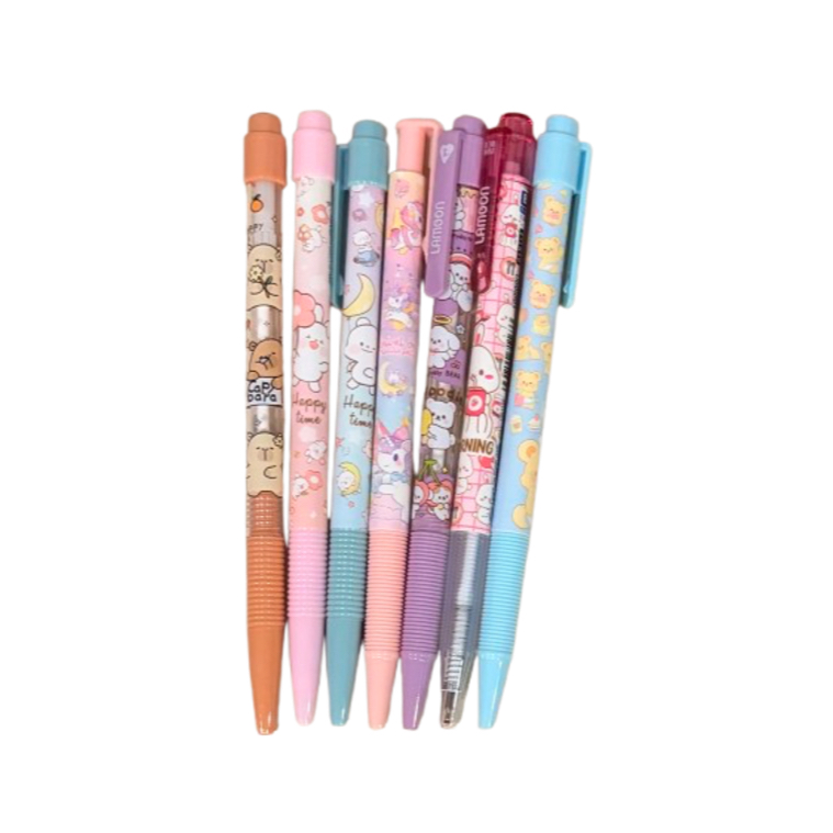 Lamoon/Boll Point Pen ปากกาลูกลื่นสีน้ำเงิน หัว 0.38 mm